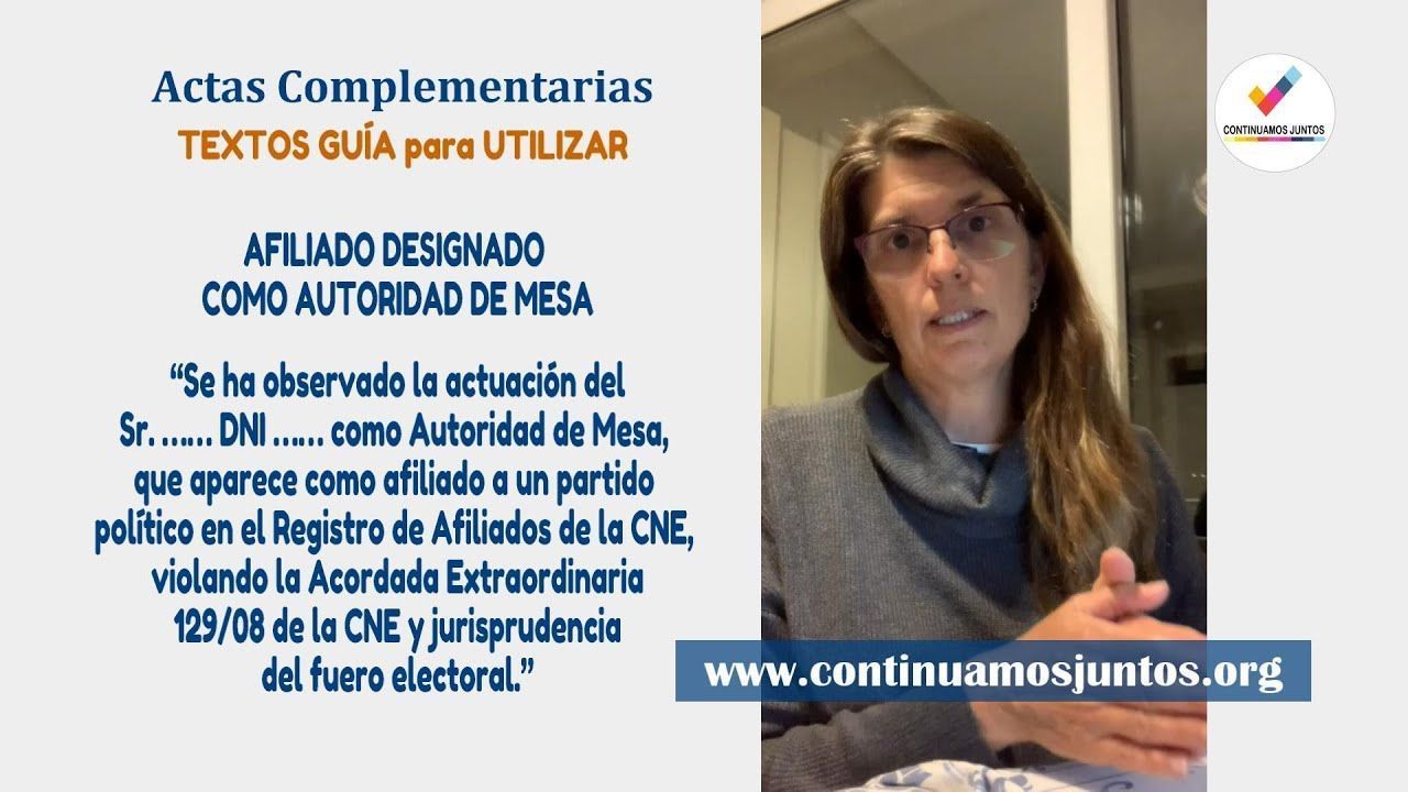 MINIATURA ESCRUTINIO ELECCION GENERAL